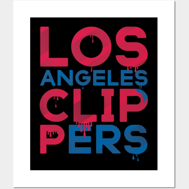 Los Angeles Clippers Wall Art by slawisa